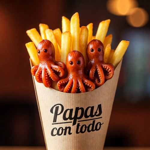 PAPAS SALCHIPULPO